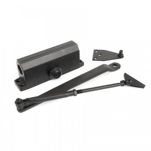 Black Size 3 Door Closer & Cover